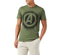 Marvel Avengers Stencil Logo T-Camicia Uomo