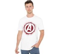 Marvel Avengers Stencil Logo T - Shirt Uomo