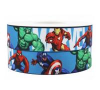 Marvel Avengers Super Hero 2 m x 22 mm Nastro Grosgrain per torte di compleanno del regalo regalo Ribbon Craft