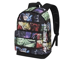 Marvel Avengers Superpowers-Zaino HS FAN 2.0, Multicolore, 30 x 41 cm, Capacità 22 L