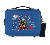 Marvel Avengers Team Trousse adattabile con tracolla, 29 x 21 x 15 cm rigida ABS 9,14 L, Blu