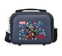Marvel Avengers Team Trousse adattabile con tracolla, 29 x 21 x 15 cm rigida ABS 9,14 L, Blu (Marino)