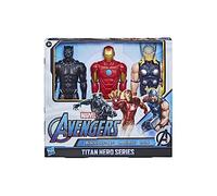 Marvel Avengers Titan Hero Thor Black Panther Iron Man da 30 cm Idea Regalo