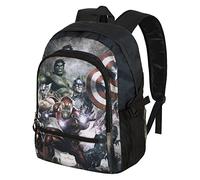Marvel Avengers Troupe-Zaino Fight FAN 2.0, Verde, 31 x 44 cm, Capacità 24 L