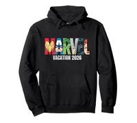Marvel Avengers Vacation 2026 Matching Group Trip Logo Felpa con Cappuccio