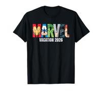 Marvel Avengers Vacation 2026 Matching Group Trip Logo Maglietta