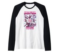 Marvel Avengers Vacation Squad Assemble Avengers Heros Maglia con Maniche Raglan
