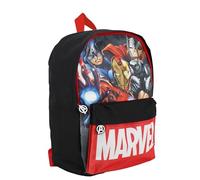 Marvel Avengers Zaino per Ragazzi, Design Captain America Iron Man e Thor Zaino Scuola, Zaino per Ragazzo, Zaino da Viaggio, Regalo per Bambino e Ragazzi