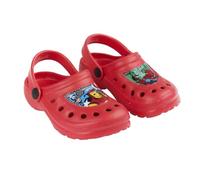 Marvel Avengers Zoccoli per Ragazzi, Design Leggeri, Sandali Capitan America Iron Man Hulk e Spiderman, Sandali Estivi, Taglia EU 32/33 | Rosso