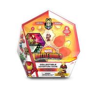 Marvel Battleworld: Series 2 Treachery at Twilight Mega confezione di avventura da collezione - Captain Marvel (include 5 eroi da collezione + 1 esclusiva + 13 carte battaglia) - Ideale per bambini