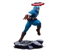 Marvel Bds Art Scale Statua 1/10 Captain America 22 Cm Iron Studios
