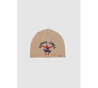 MARVEL, Berretto In Cotone Beige Elasticizzato Da Bambino Con Stampa Spiderman, Beige, Taglia: 52
