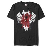 Marvel Big & Tall Classic Cover Spidey Men's Tops Short Sleeve Tee Shirt, Black, 4X-Large