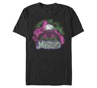 Marvel Big & Tall Classic Mysterio Profile Men's Tops Short Sleeve Tee Shirt, Black, 4X-Large