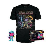 Marvel: Black Light - Pop Funko & Tee Box Thanos 9cm (t-shirt M) Funko Gadget