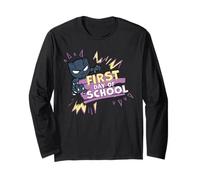 Marvel Black Panther First Day of School Back to School Maglia a Manica