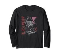 Marvel Black Widow Retro Maglia a Manica