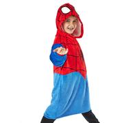 Marvel Blu Spiderman Character Felpa con cappuccio coperta Ragazzi