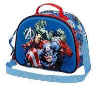Marvel Borsa per il Pranzo 3D, 25.5 x 20 cm, Blu Energy