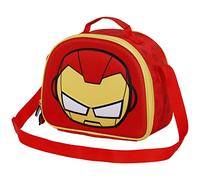 Marvel Borsa per il Pranzo 3D, 25.5 x 20 cm, Rosso Iron Man
