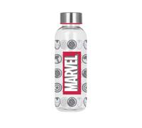 Marvel Bottiglia Riutilizzabile, Design Durevole, Bottiglia D'acqua Per Ragazzo e Adolescenti, Bottiglia D'acqua Avengers, Bottiglia da Viaggio, Capacità 850ml