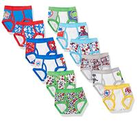 Marvel Boys' Spiderman Friends UNBOXING of 12PK Cotton Briefs with Potty Training Chart And Stickers Sizes 2/3T, 4T, 5T, SpidyFriends12pkBOX