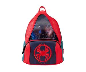 Marvel By Loungefly Zaino Spider-verse Miles Morales Felpa Con Cappuccio Cosplay