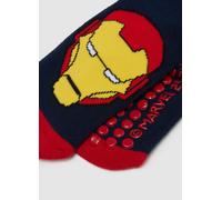 MARVEL, Calze Antiscivolo Da Bambino In Cotone Multicolor Di Iron Man, Multicolor, Taglia: 34/36