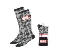 Marvel Calzini Avengers Faces Grey 38-45 Cerdá