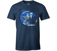 Marvel Camicia Uomo MEFALCOTS005, Jeans, XXL