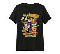 Marvel cap Wolf Halloween Maglietta Premium