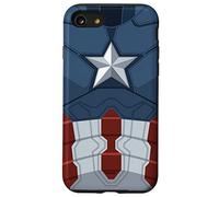 Marvel Capitan America Steve Rogers Uniforme Custodia per iPhone SE (2020) / 7/8