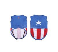 Marvel Capitan America T-shirt Jersey per cane For Fun Pets Cerdà