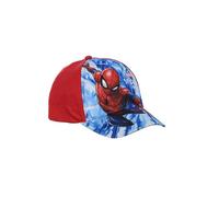 Marvel Cappello da Baseball con Visiera per Bambini e Ragazzi con Super-Eroe Spiderman (IT, Numero, 52, Rosso)