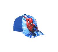 Marvel Cappello da Baseball con Visiera per Bambini e Ragazzi con Super-Eroe Spiderman (IT, Numero, 52, Blu)