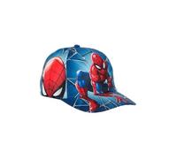 Marvel Cappello da Baseball con Visiera per Bambini e Ragazzi, Spiderman, Blu, Stampa all-Over (IT, Numero, 52)