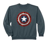 Marvel Captain America Avengers Shield Comic Felpa
