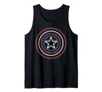 Marvel Captain America Avengers Shield Neon Light Canotta