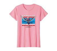 Marvel Captain America: Brave New World Sam Wilson Epic Shot Maglietta, Donna, Rosa, M