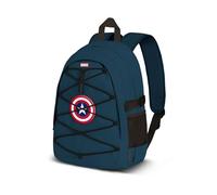 Marvel Captain America CAP-Zaino Fight PRO, Blu 31 x 44 cm, Capacità 24 L
