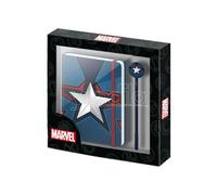 Marvel Captain America Courage-Geschenkbox mit Tagebuch und Fashion Kugelschreib