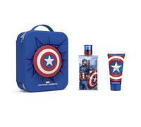 Marvel Captain America Eau De Toilette Spray 100ml Set 3 Pieces