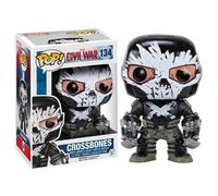 Marvel Captain America Guerra Civile Cross Bones 9.5cm Vinile Figura Pop Funko