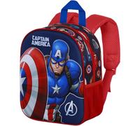 Marvel Captain America Patriot-Zainetto 3D Elite, Multicolore, 25 x 30 cm, Capacità 7 L