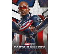 Marvel Captain America Poster 61x91.5 CM 61x91.4cm Nuovo Sigillato Brave Mondo