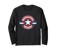 Marvel Captain America Sentinel of Liberty Security Logo Maglia a Manica