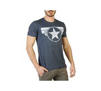 MARVEL Captain America Shield Logo Maglietta Uomo