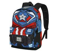 Marvel Captain America Tekk Costume-Zaino HS FAN 2.0, Blu, 30 x 41 cm, Capacità 22 L