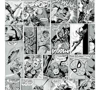 Marvel Carta da Parati Comics Supereroi Avengers Iron Man Hulk Spiderman