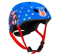 Marvel Casco Junior Captain America Bmx/skate Blue